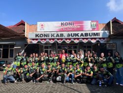 KONI Kabupaten Sukabumi Lepas Tim Bola Voli ke BK Porprov Jabar 2025, Target Lolos Kualifikasi