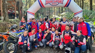 Komunitas Dual Sport Indonesia Touring Jakarta–Tegal, Padukan Petualangan dengan Aksi Sosial