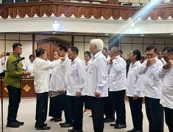 Lantik Pengurus Dan Dewan Kehormatan, Jusuf Kalla Sempatkan Tinjau PMI Bali Center