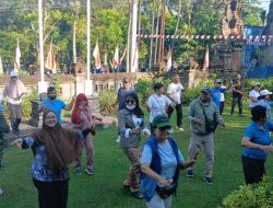 Rangkaian HUT Ke-24, Partai Demokrat Provinsi Bali Gelar Jalan Sehat