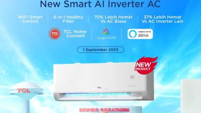TCL Luncurkan AC Gentle Cool Pro Series, “Power Saving King” dengan Teknologi AI dan Kontrol via Smartphone