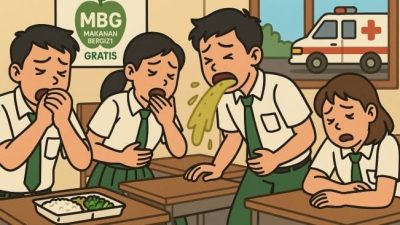 Bakteri dan Jamur Ditemukan pada Makanan Bergizi Gratis, Penyebab 32 Siswa Keracunan Di Cidolog Sukabumi