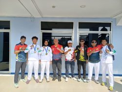 Medali Perdana Emas Dan Perunggu Untuk Kabupaten Sukabumi Pada Cabor Atletik Di Ajang POPDA JABAR XIV