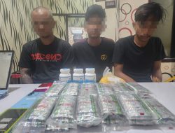 Peredaran Obat Keras Terbatas Berhasil Dibongkar Satres Narkoba, 3 Terduga Pelaku Di Amankan