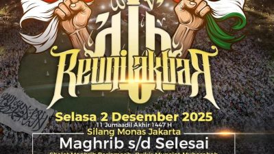 Jelang Reuni Akbar 212, Tokoh Agama Minta Masyarakat Jaga Situasi