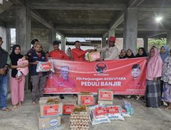 PDI Perjuangan Aceh Utara Salurkan Bantuan Darurat untuk Pengungsi Banjir di Cot Kafiraton
