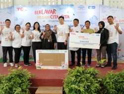 ⁠Pembelajaran Kian Interaktif, Sekolah Terima Donasi TV dari TCL dan Electronic City