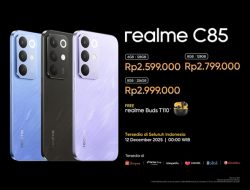 realme C85 Series Meluncur di Indonesia, Tawarkan Baterai 7000mAh dan Ketahanan Air IP69 Pro
