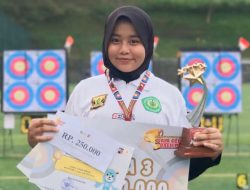 Anya Kartika Hidayat, Pemanah Muda Sukabumi Lolos BK Porprov 2025 dan Melaju ke Perempat Final Porprov Jabar 2026
