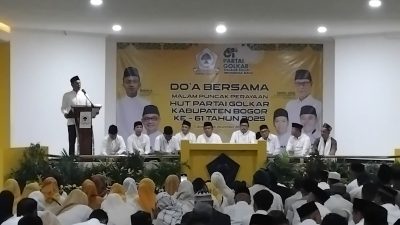 Gelar Puncak HUT Golkar Ke 61, Jaro Ade : Momentum Konsolidasi Kader