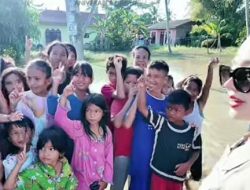 Tasya Revina Salurkan Donasi Penuh untuk Warga Korban Banjir dan Longsor di Serdang Bedagai