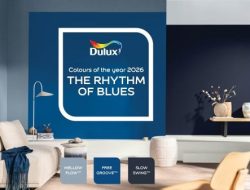 Dulux Rilis Colours of The Year 2026 “Rhythm of Blues™”, Hadirkan Konsep Warna Biru untuk Ruang Lebih Tenang