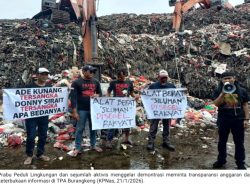 TPA Burangkeng Pasca Disegel Menteri Lingkungan Hidup Bermunculan Proyek “Siluman” dan Backhoe Mangkrak