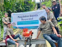 Manfaatkan Irigasi Desa, Tim PKM ITPLN Hadirkan PLTMH 3 kWe untuk Warga Pelosok Cianjur