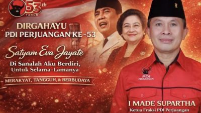 Utamakan Kepentingan Rakyat, Dirgahayu Hut Ke-53 PDI Perjuangan Penuh Makna