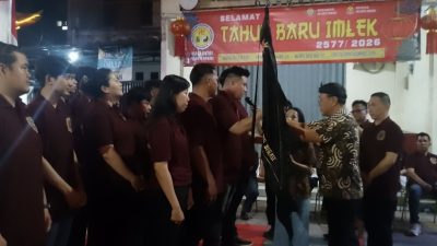 Jaga Nilai Luhur Tradisi, Ronny Hermawan Deklarasikan Pemuda Kelenteng Hok Lay Kiong