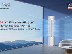 TCL Hadirkan V7 Floor Standing AC, Pendingin Ruang Keluarga Eksklusif di INFORMA Electronics