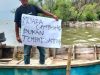 Nelayan Muaragembong Protes Pencemaran Sampah dan Limbah