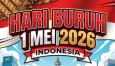Ucapan Hari Buruh 2026 (Foto: AI)