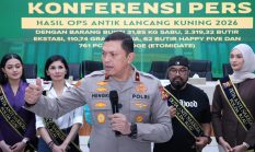 Polda Riau Bongkar 435 Kasus Narkoba, 557 Tersangka Diamankan