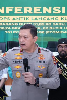 Polda Riau Bongkar 435 Kasus Narkoba, 557 Tersangka Diamankan