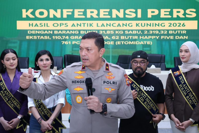 Wakapolda Riau Brigjen Pol Hengki Haryadi