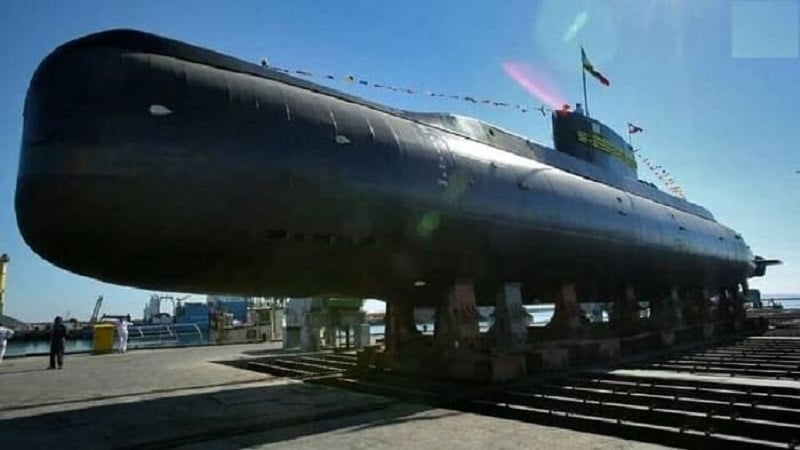 Kapal selam Fatah yang dikembangkan oleh Iran. (Foto: Ist)