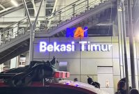 Stasiun Kereta Bekasi Timur, Kota Bekasi -  Jawa Barat.