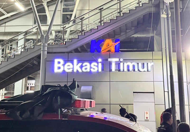 Stasiun Kereta Bekasi Timur, Kota Bekasi -  Jawa Barat.