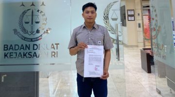 AMPH RI Saat Mendatangi Jamwas Kejagung RI.