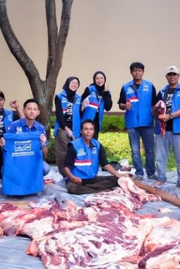 Andika Wisnuadji Jalankan Instruksi AHY, Demokrat Bantu Warga Lewat Kurban