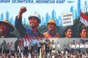 Presiden Prabowo hadir saat perayaan Hari Buruh 2026. (Foto: Ist)