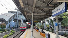 Stasiun Kereta Bekasi Timur.