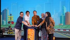 Kick Off Meeting Penanganan Perlintasan Sebidang di Ballroom Jakarta Railways Center, Jakarta, pada Selasa (5/5/2026).