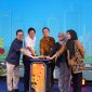 Kick Off Meeting Penanganan Perlintasan Sebidang di Ballroom Jakarta Railways Center, Jakarta, pada Selasa (5/5/2026).
