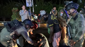 Gelar Patroli Wilayah, Satgas Damai Cartenz Dan Polres Nabire Perkuat Keamanan Wilayah