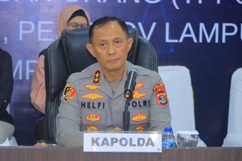 Kapolda Lampung Irjen Pol Helfi Assegaf,