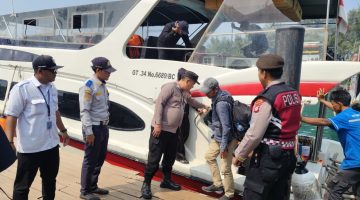 Antisipasi Lonjakan Penumpang Pada Libur Panjang, Polisi Perkuat Pengaman Dermaga