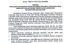 Pemkab Nias Selatan Resmi Terapkan Amdalnet untuk Percepatan Izin Lingkungan