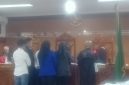 Suasana sidang di PN Sukabumi. (Foto: Eka Lesmana)
