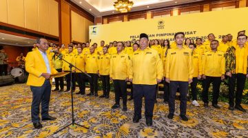 Dokumentasi pelantikan Pengurus Pusat AMPG Periode 2024-2029 (foto; dok. Mediakarya 