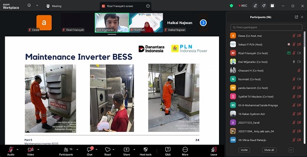 ITPLN bersama PLN Indonesia Power membahas stabilitas listrik hijau di Nusa Penida.