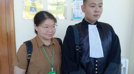 Kakak kandung JE Carolina dan kuasa hukum Alfin Rafael SH.