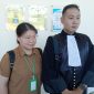Kakak kandung JE Carolina dan kuasa hukum Alfin Rafael SH.