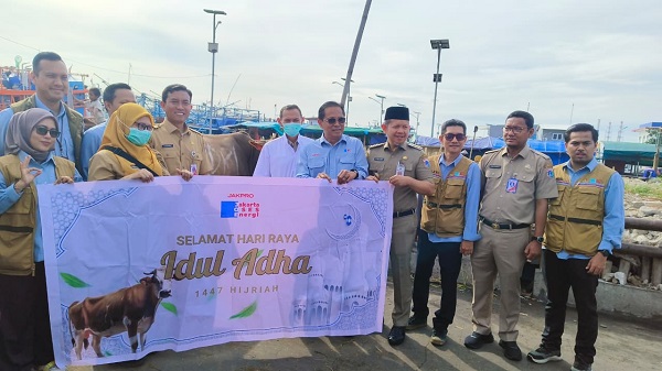 PT JOE menyalurkan dua sapi kurban untuk masyarakat Pulau Sabira dan Pulau Tidung di Kepulauan Seribu menjelang Idul Adha 1447 Hijriah.