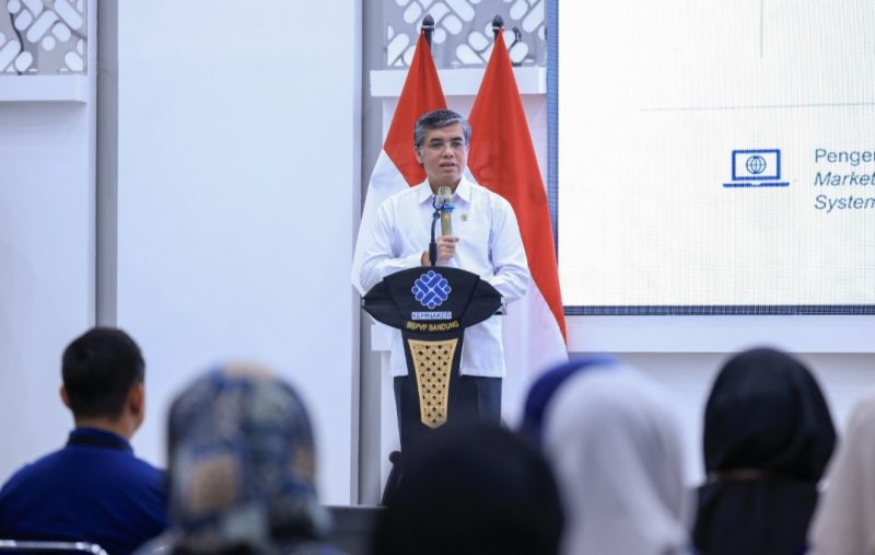 Menaker Yassierli memaparkan strategi ketenagakerjaan Indonesia periode 2025–2029. (Foto: Kemenaker)