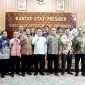 dosen dari berbagai kampus melakukan audiensi dan diskusi dengan Kepala Staf Kepresidenan, Dudung Abdurachman