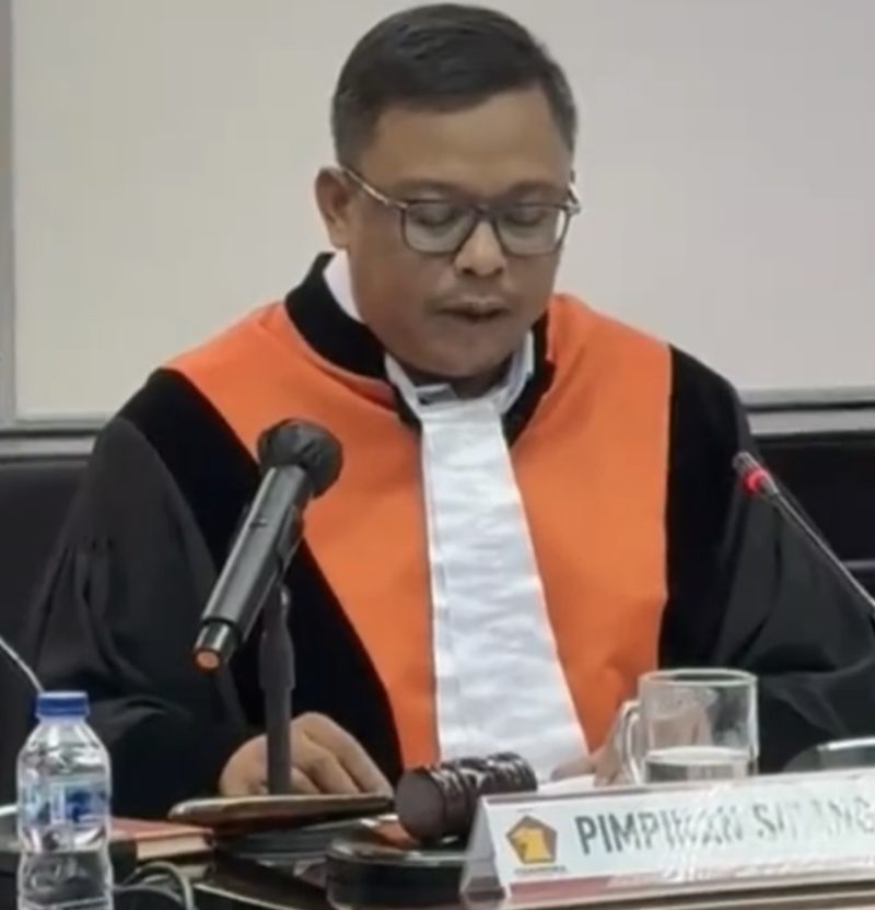 Majelis Kehormatan Dewan Partai Gerindra saat menyidangkan Ahmad Syahri As Sidiqi. 