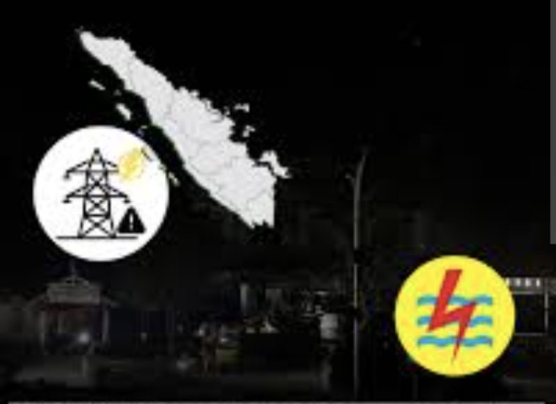 Ilustrasi pemadaman listrik wilayah Sumatra (Foto: Instagram)