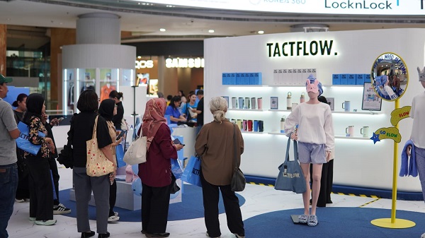 TACTFLOW resmi hadir di Indonesia melalui grand opening exhibition di Lotte Mall Jakarta.